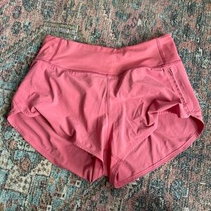 Outdoor Voices Pink Athletic Shorts Moisture-Wicking Lightweight